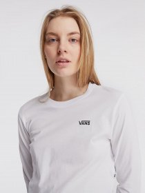 Лонгслів Vans Junior V Long Sleeve Cropped модель VN0A4OUQWHT1 Фото