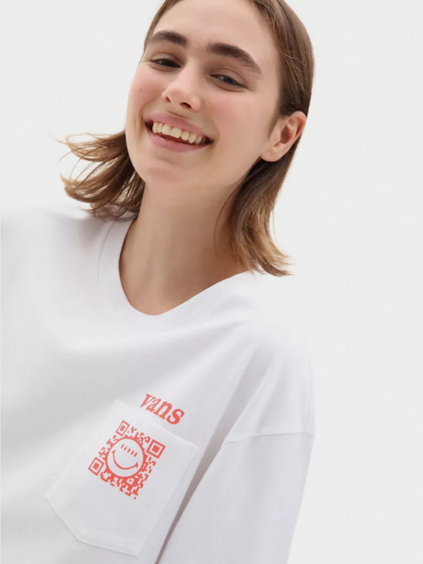 Лонгслив Vans Worldly Blousant модель VN0A5ETRWHT1 Фото