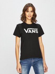 Футболка Vans Flying V Crew модель VN0A3UP4BLK1 Фото