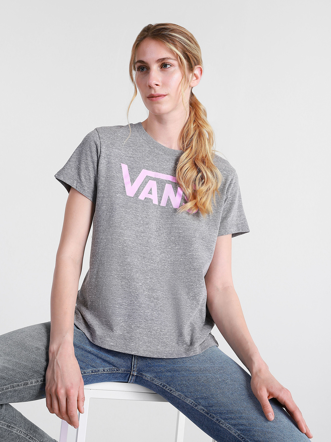 Футболки и поло Vans Flying V Crew модель VN0A3UP4ZFD1 Фото