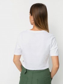 Футболка Vans Flying V Crop Crew Sport модель VN0A54QUWHT1 Фото