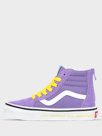 Кеди високі Vans The Simpsons x Vans Lisa 4 Prez Sk8-Hi Zip  модель VN0A4BUX17G1 — фото - INTERTOP