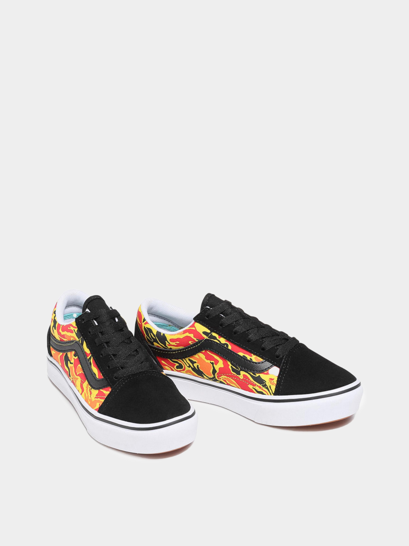Кеды низкие Vans FLAME CAMO COMFYCUSH OLD SKOOL модель VN0A4UHA31O1 Кеды низкие Vans FLAME CAMO COMFYCUSH OLD SKOOL модель VN0A4UHA31O1 Фото