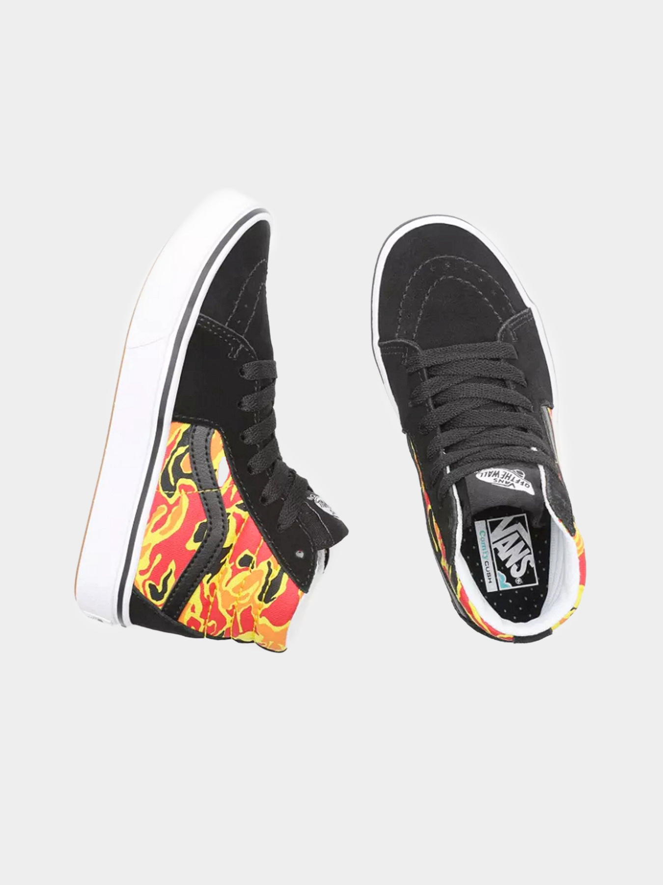 Кеды высокие Vans FLAME CAMO COMFYCUSH SK8-HI модель VN0A4UVX31O1 Фото