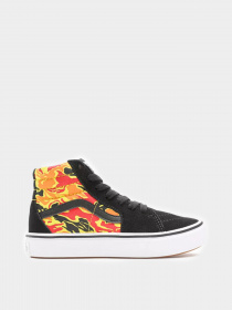 Кеды высокие Vans FLAME CAMO COMFYCUSH SK8-HI модель VN0A4UVX31O1 Фото