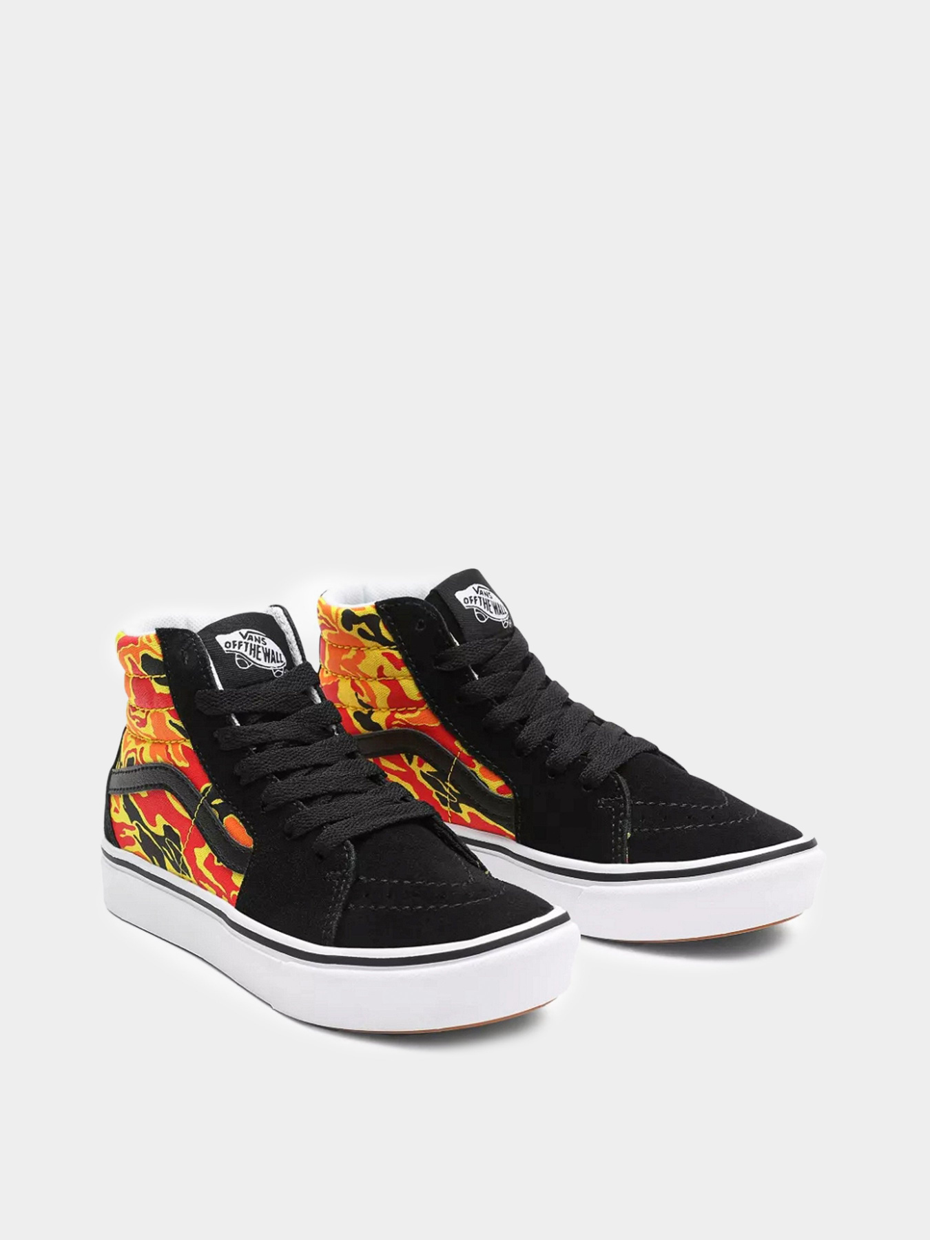 Кеды высокие Vans FLAME CAMO COMFYCUSH SK8-HI модель VN0A4UVX31O1 Фото