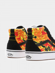 Кеды высокие Vans FLAME CAMO COMFYCUSH SK8-HI модель VN0A4UVX31O1 Фото