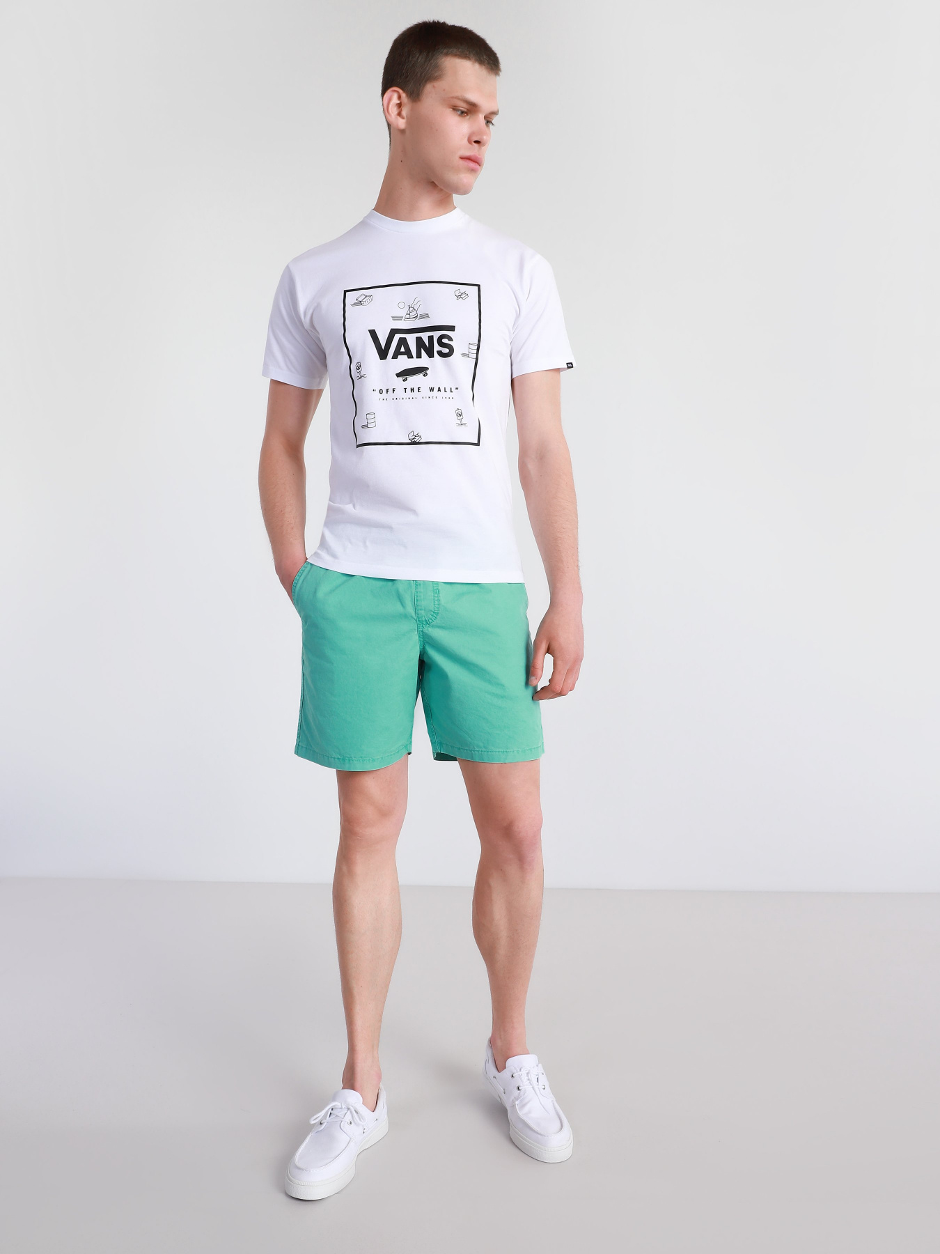 Шорти Vans RANGE SALT WASH модель VN0A54E3Z6R1 Фото