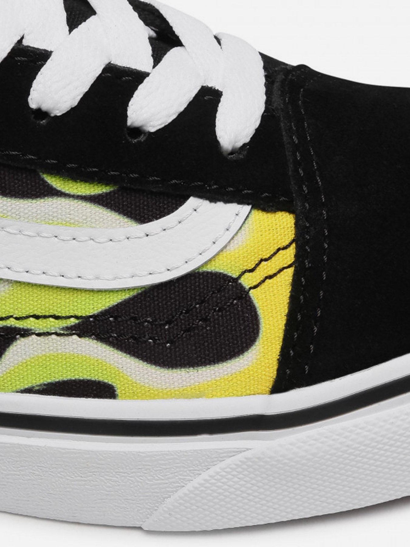 Кеды низкие Vans Old Skool Slime Flame модель VN0A4UHZ31M1 Фото