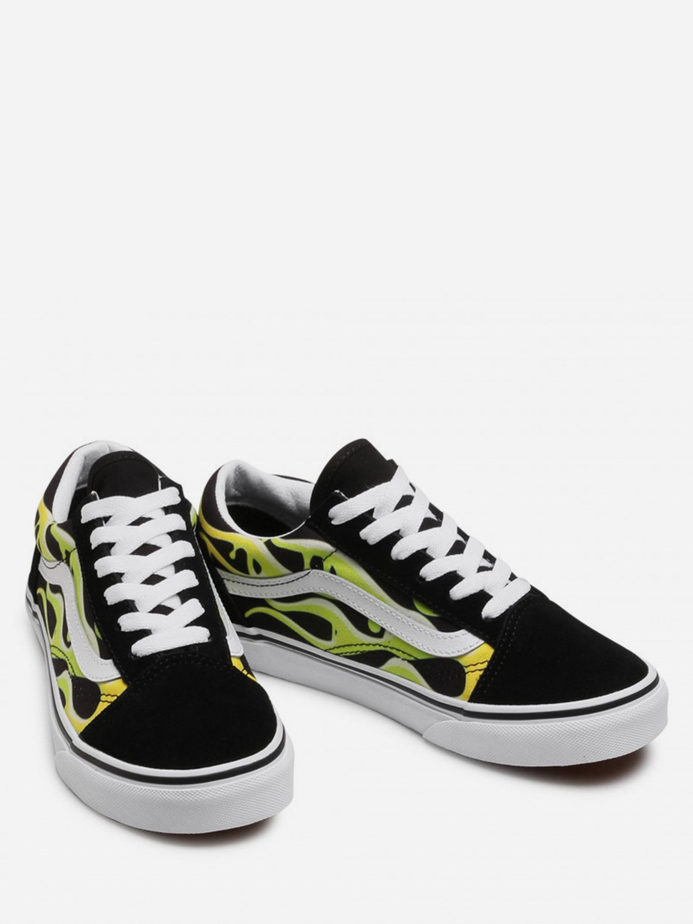 Кеды низкие Vans Old Skool Slime Flame модель VN0A4UHZ31M1 Фото
