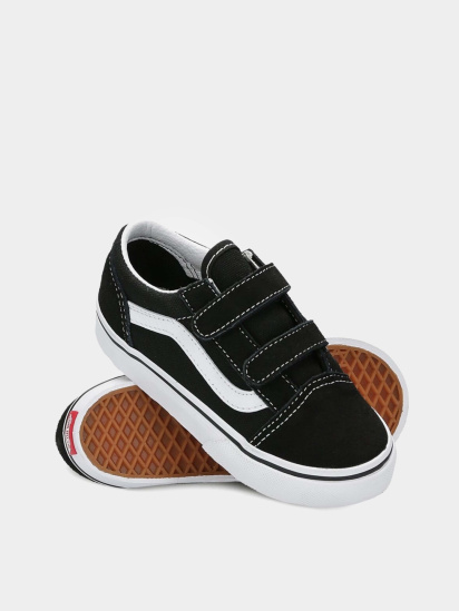 Кеди низькі Vans Old Skool V модель VN000D3YBLK1 — фото 4 - INTERTOP