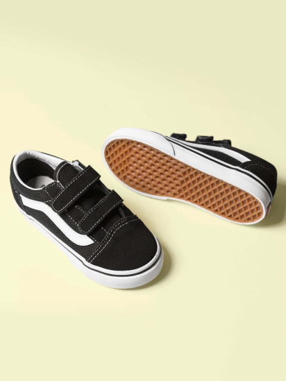 Кеди низькі Vans Old Skool V модель VN000D3YBLK1 — фото 5 - INTERTOP