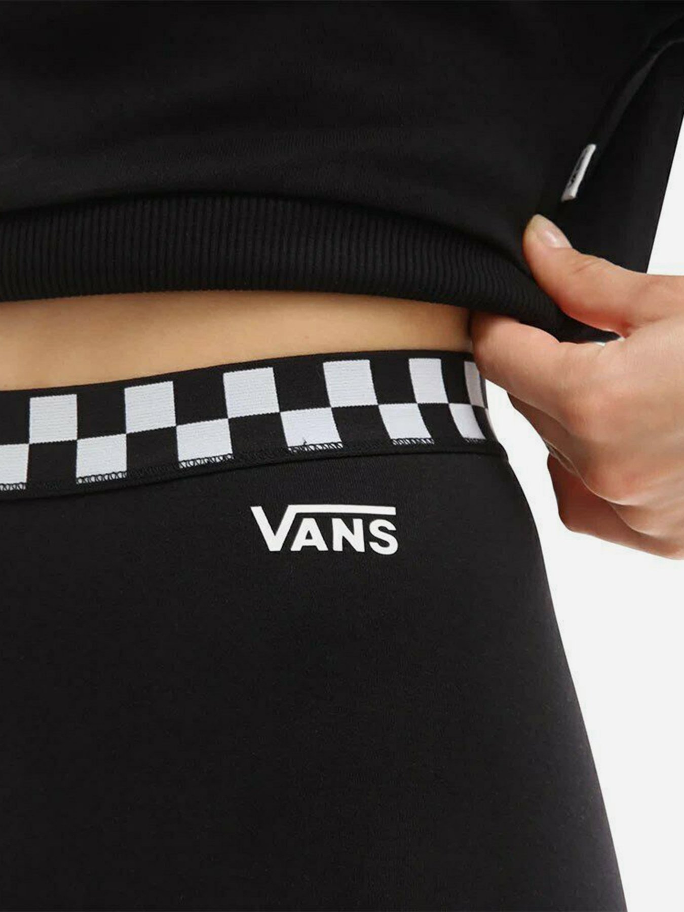 Легінси спортивні Vans Bladez Check модель VN0A5AN4BLK1 Фото