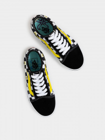 Кеды низкие Vans X SpongeBob Kids Old Skool модель VN000W9T9EK1 Кеды низкие Vans X SpongeBob Kids Old Skool модель VN000W9T9EK1 Фото