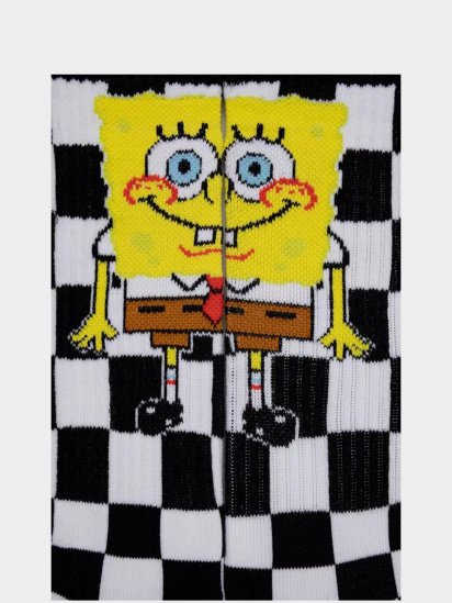 Шкарпетки та гольфи Vans x SpongeBob Crew модель VN0A5FHPQ7Y1 — фото - INTERTOP