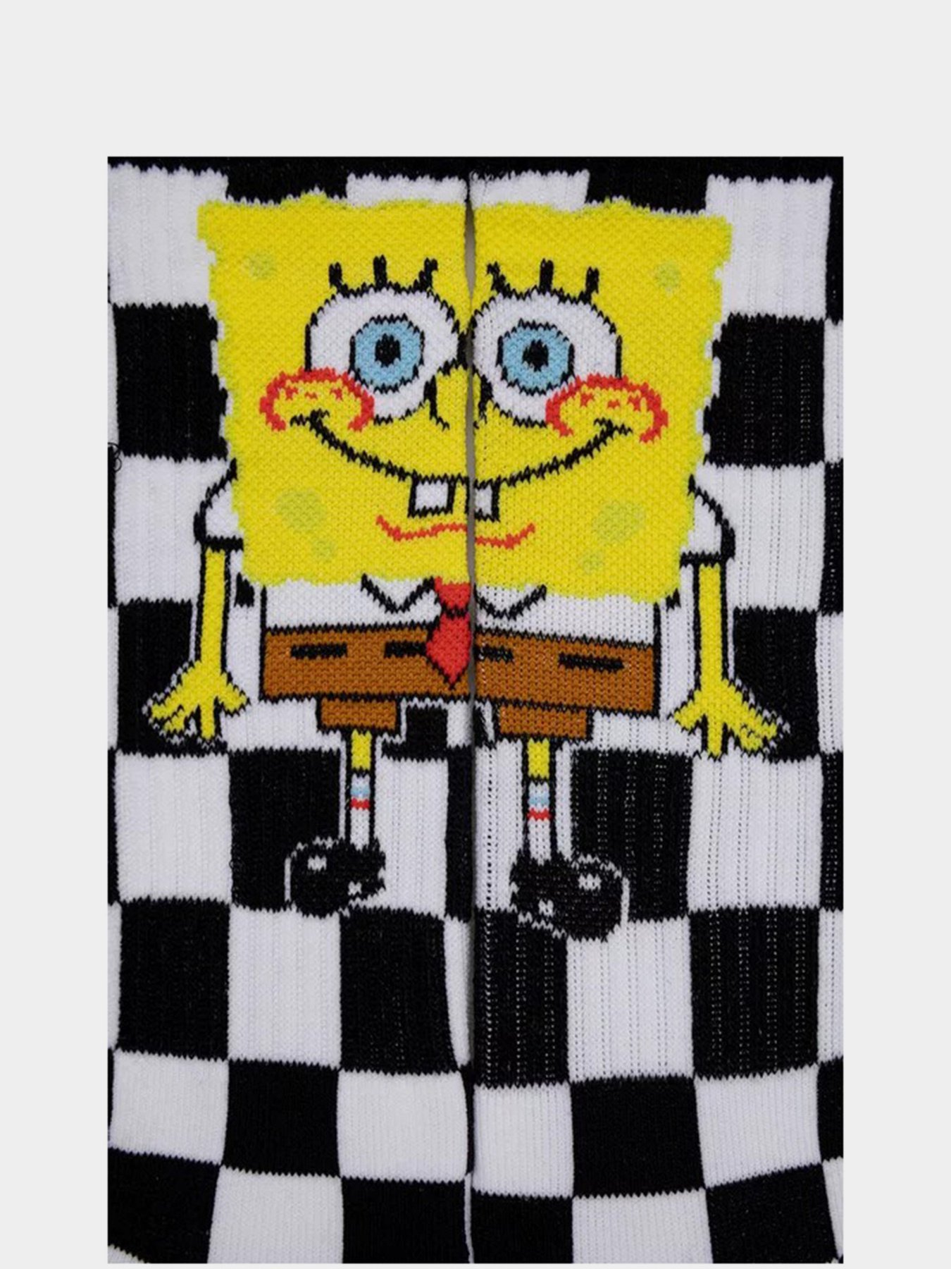 Шкарпетки та гольфи Vans x SpongeBob Crew модель VN0A5FHPQ7Y1 Фото