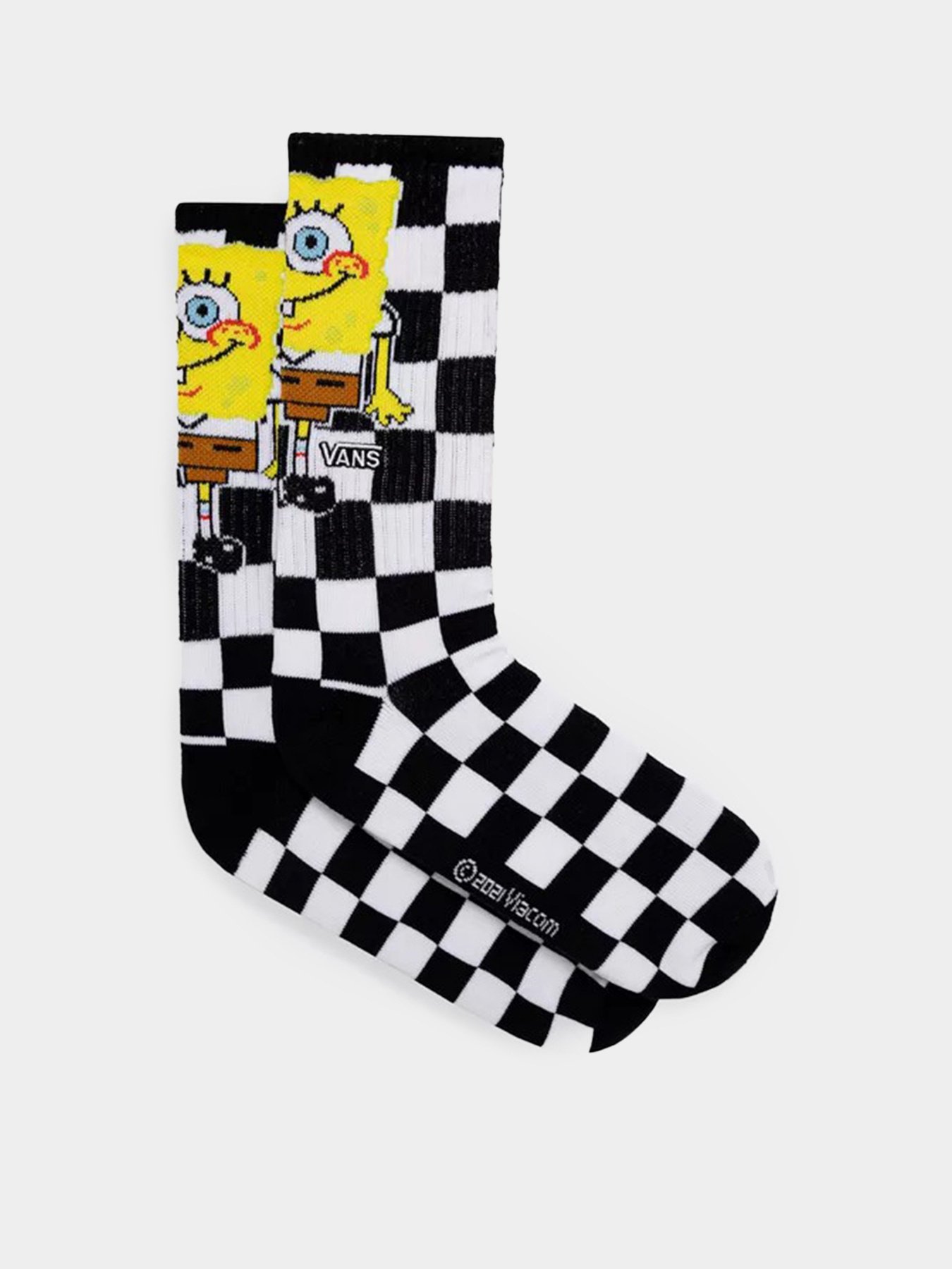 Шкарпетки та гольфи Vans x SpongeBob Crew модель VN0A5FHPQ7Y1 Фото