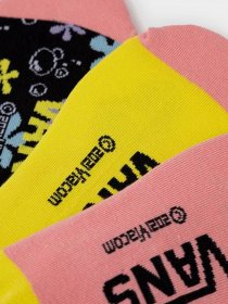 Набір шкарпеток Vans x SpongeBob Canoodle модель VN0A5I3JYZ01 Фото