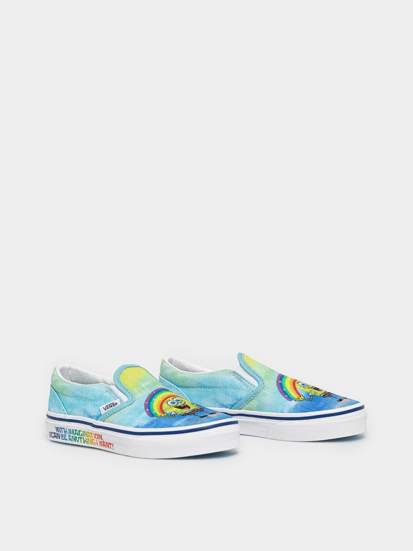 Слипоны Vans X SpongeBob модель VN0A5KXMZAW1 Фото