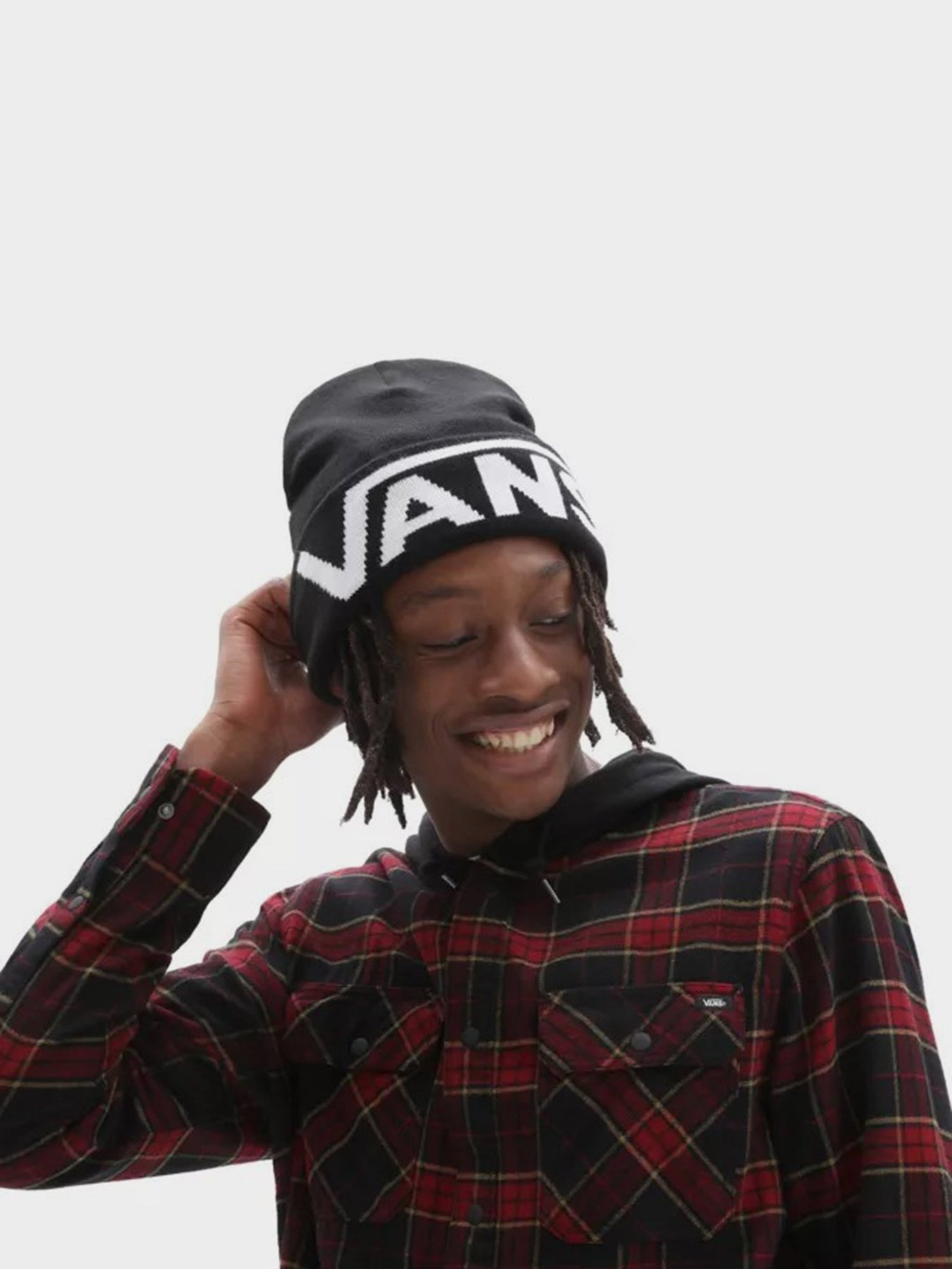 Шапка Vans Drop V Tall Cuff модель VN0A5FI3BLK1 Фото