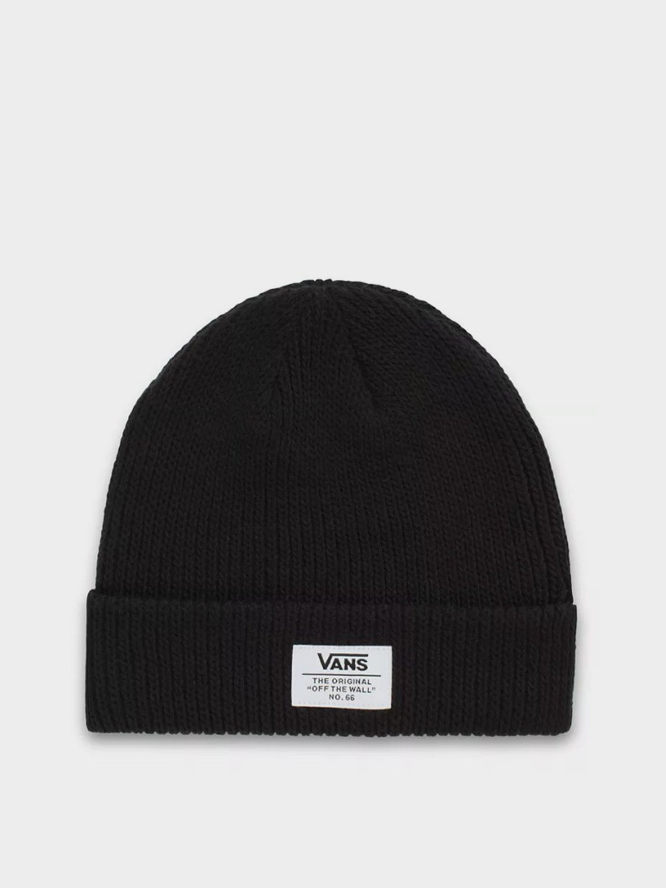 Шапка Vans RONAN CUFF BEANIE модель VN0A5FI2BLK1 Шапка Vans RONAN CUFF BEANIE модель VN0A5FI2BLK1 Фото