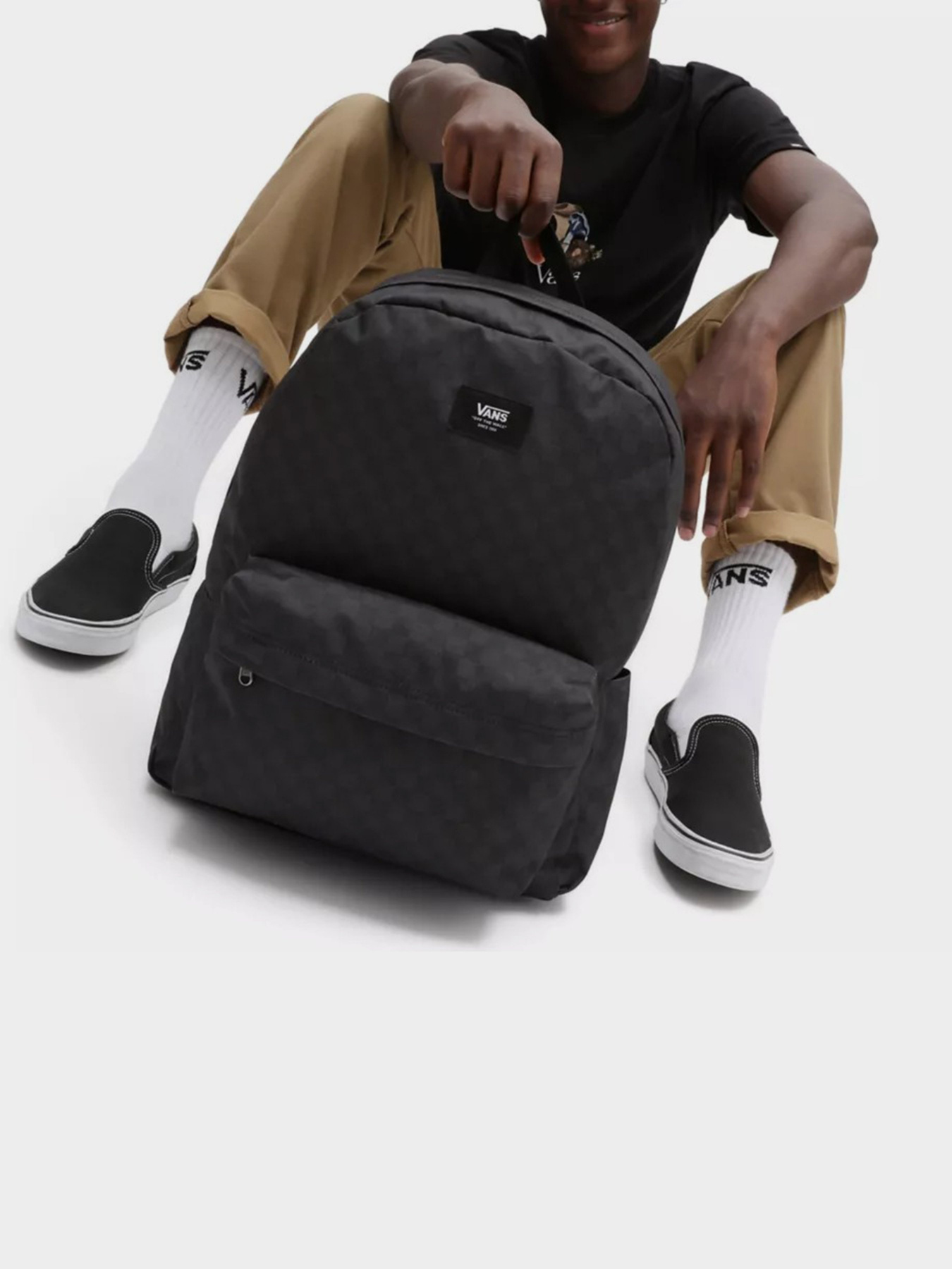 Рюкзак Vans Old Skool Check 22L модель VN0A5KHRBA51 Фото