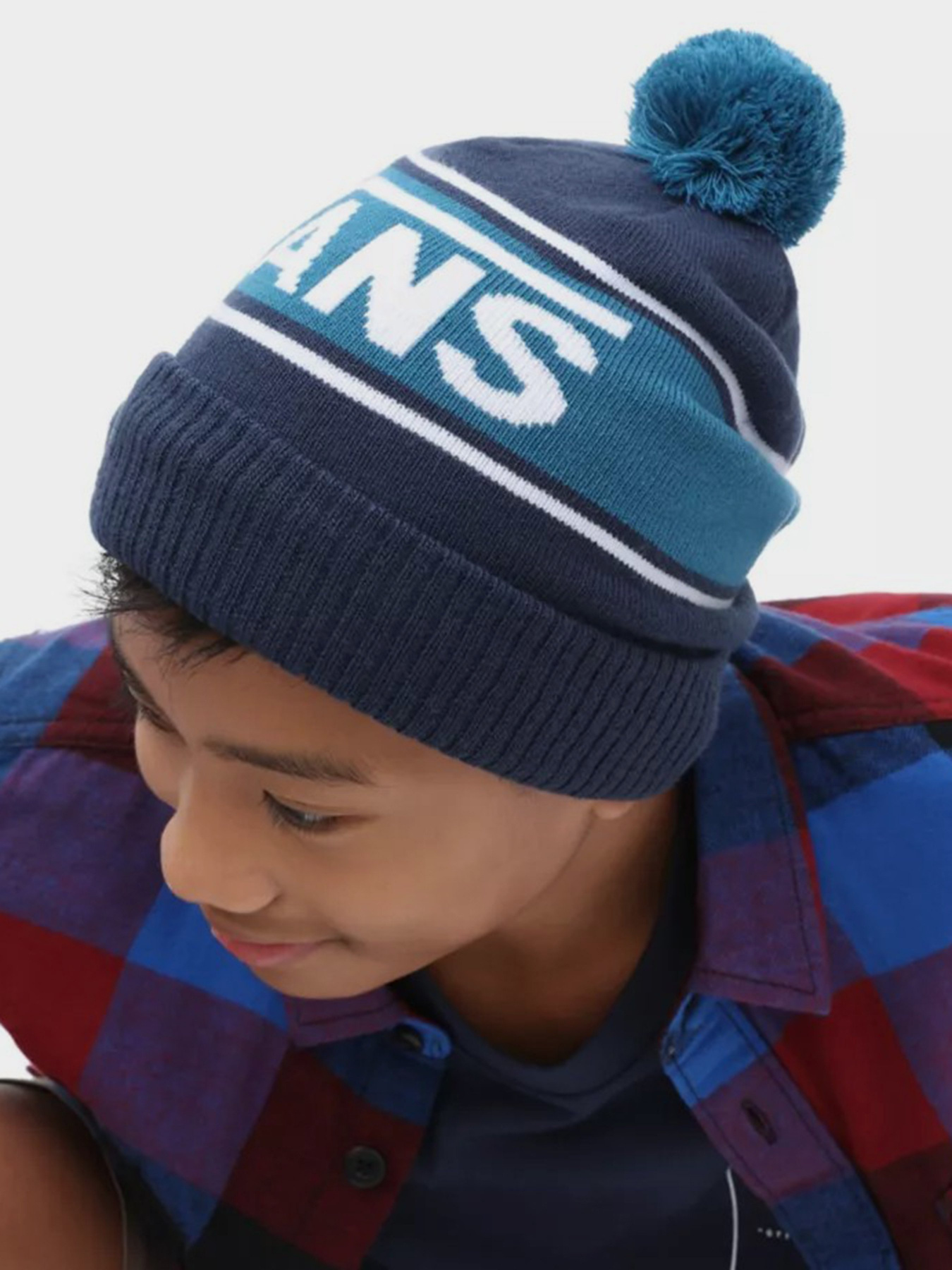 Шапка Vans Drop V Pom модель VN0A5FOJZ901 Фото