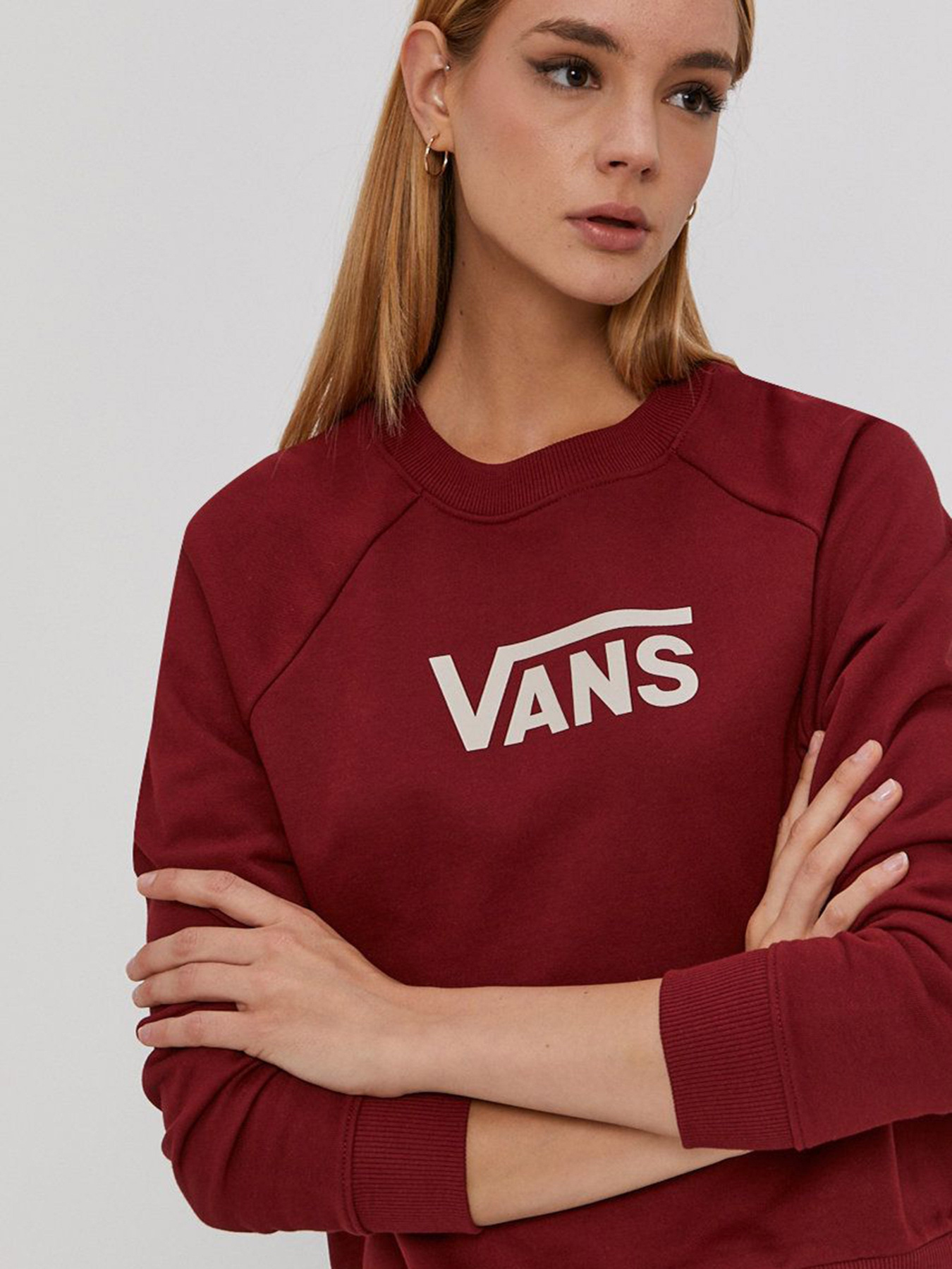 Свитшот Vans Flying V Ft Boxy Crew модель VN0A47THZBS1 Фото