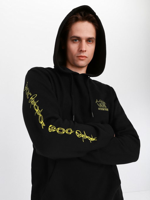 Худи Vans x SpongeBob Skull Po модель VN0A5KEOZAU1 Фото