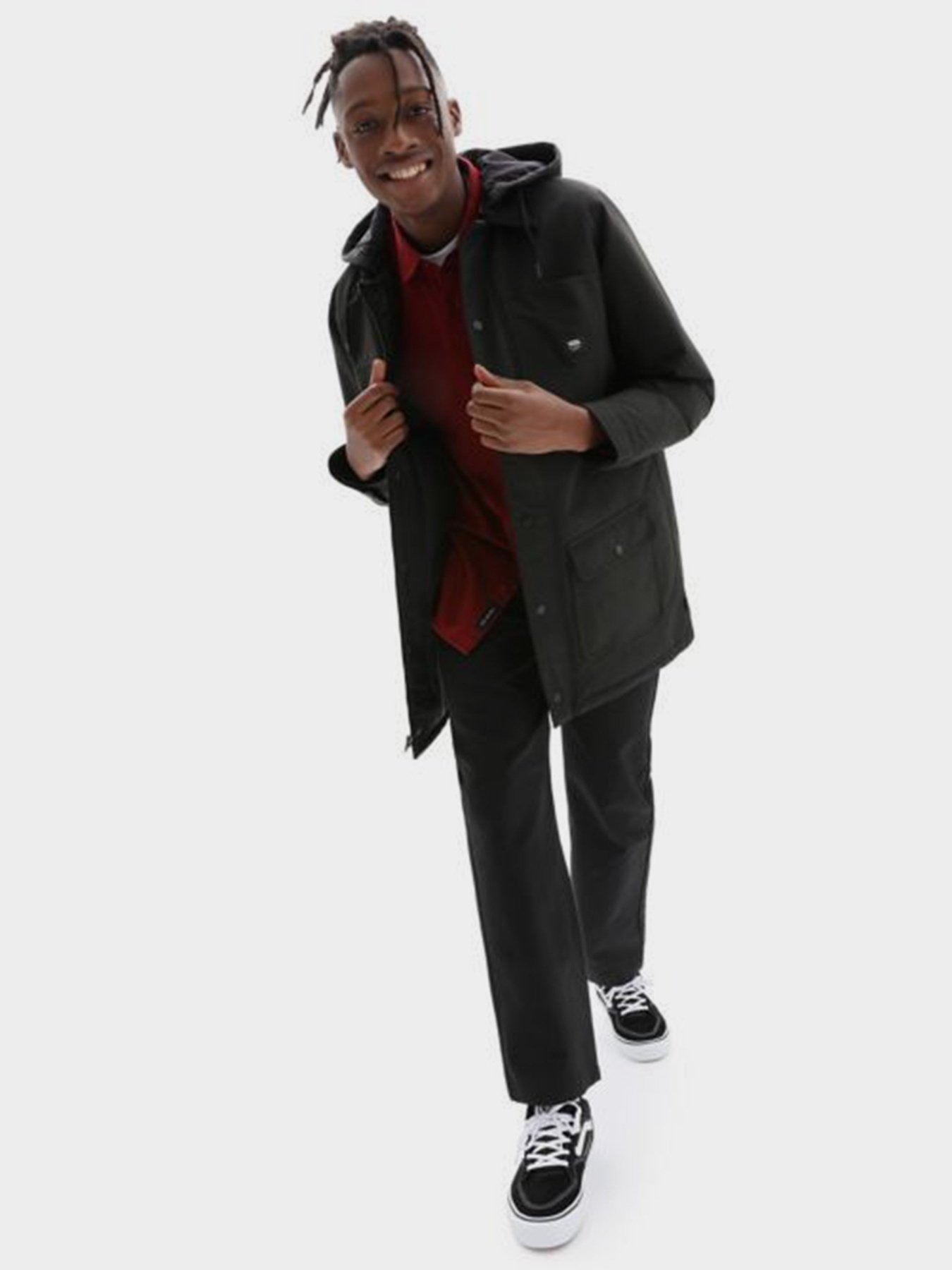 Зимова куртка Vans MN Drill Chore модель VN0A5FP9BLK1 Фото