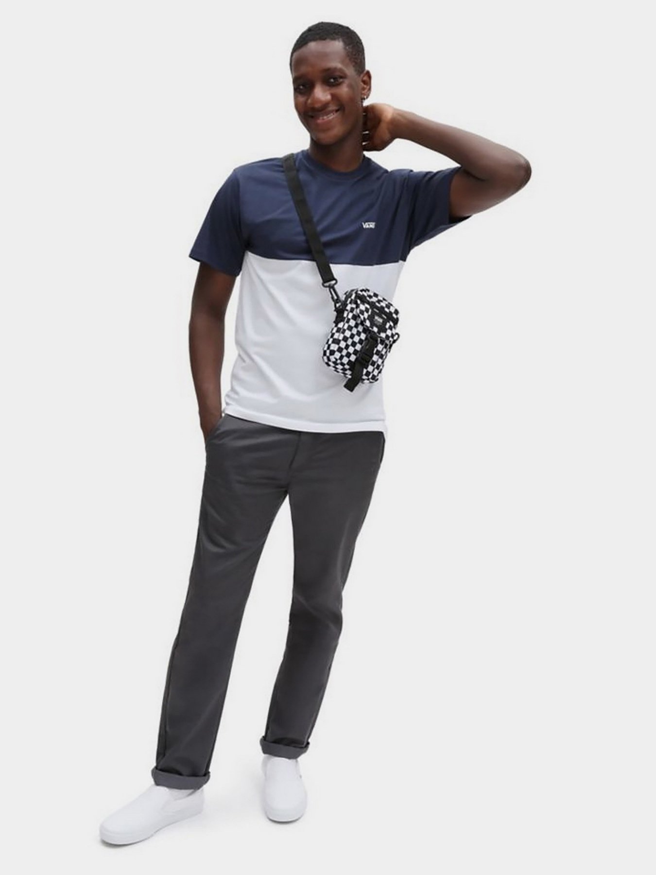 Футболка Vans Colorblock T-Shirt модель VN0A3CZDK9T1 Фото