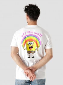 Футболка Vans x SpongeBob Imaginaaation SS модель VN0A5KCWZAW1 Фото