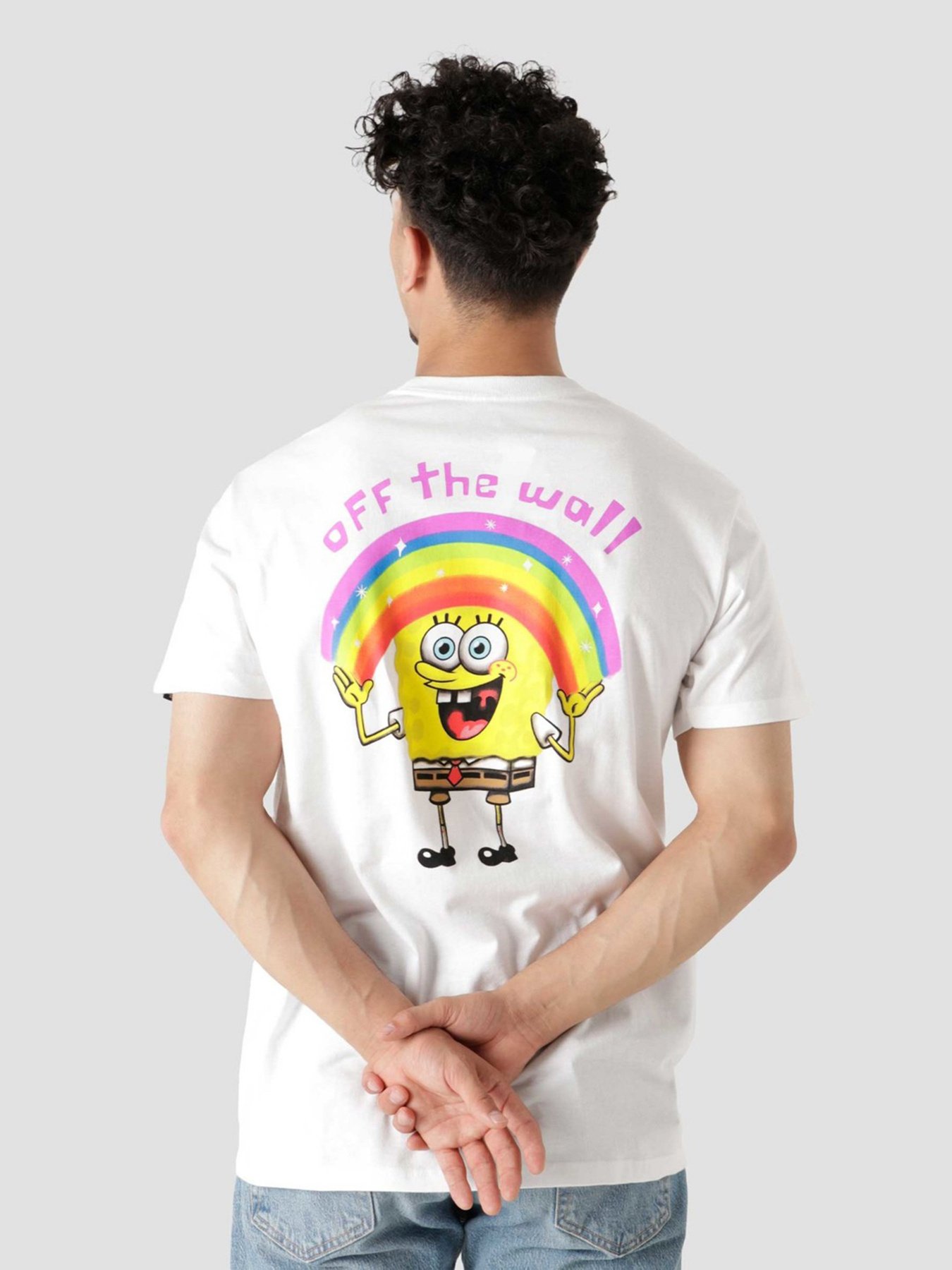 Футболка Vans x SpongeBob Imaginaaation SS модель VN0A5KCWZAW1 Фото