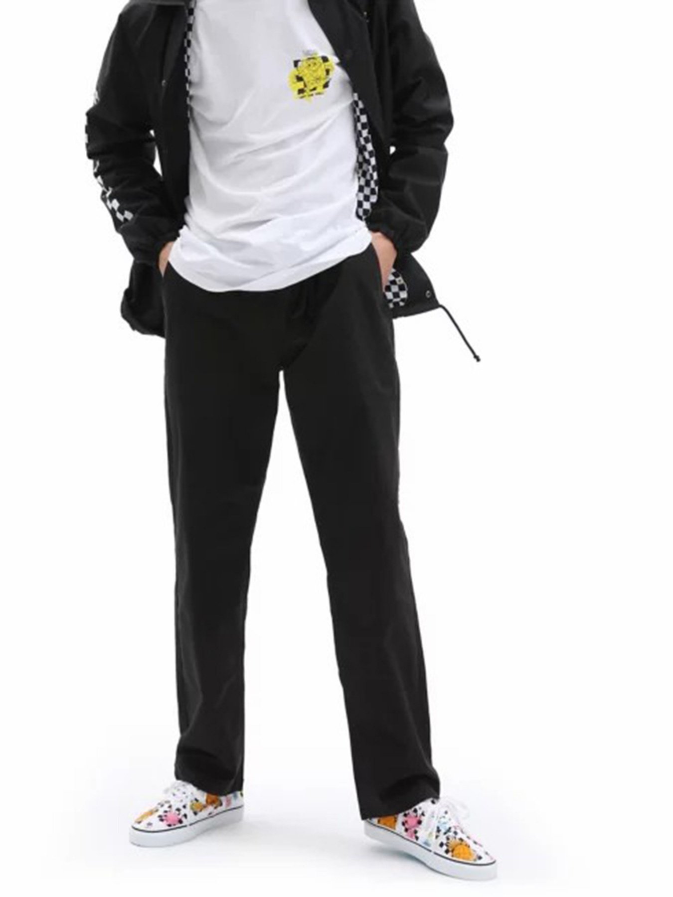 Повседневные штаны Vans Range Relaxed модель VN0A5FJJBLK1 Повседневные штаны Vans Range Relaxed модель VN0A5FJJBLK1 Фото