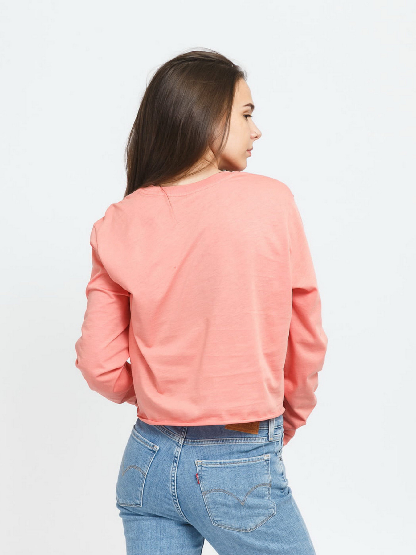 Світшот Vans Junior V Long Sleeve Cropped модель VN0A4OUQYZO1 Фото