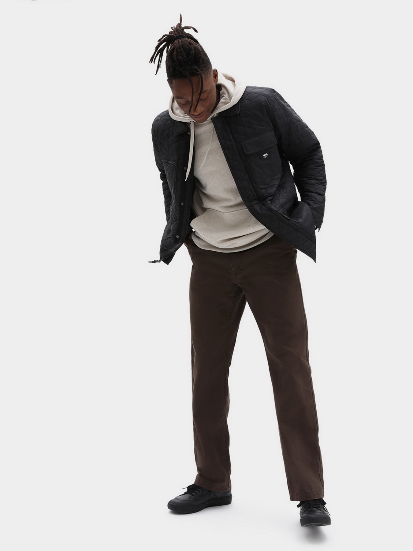 Демисезонная куртка Vans Drill Chore модель VN0A5FPBBLK1 Фото