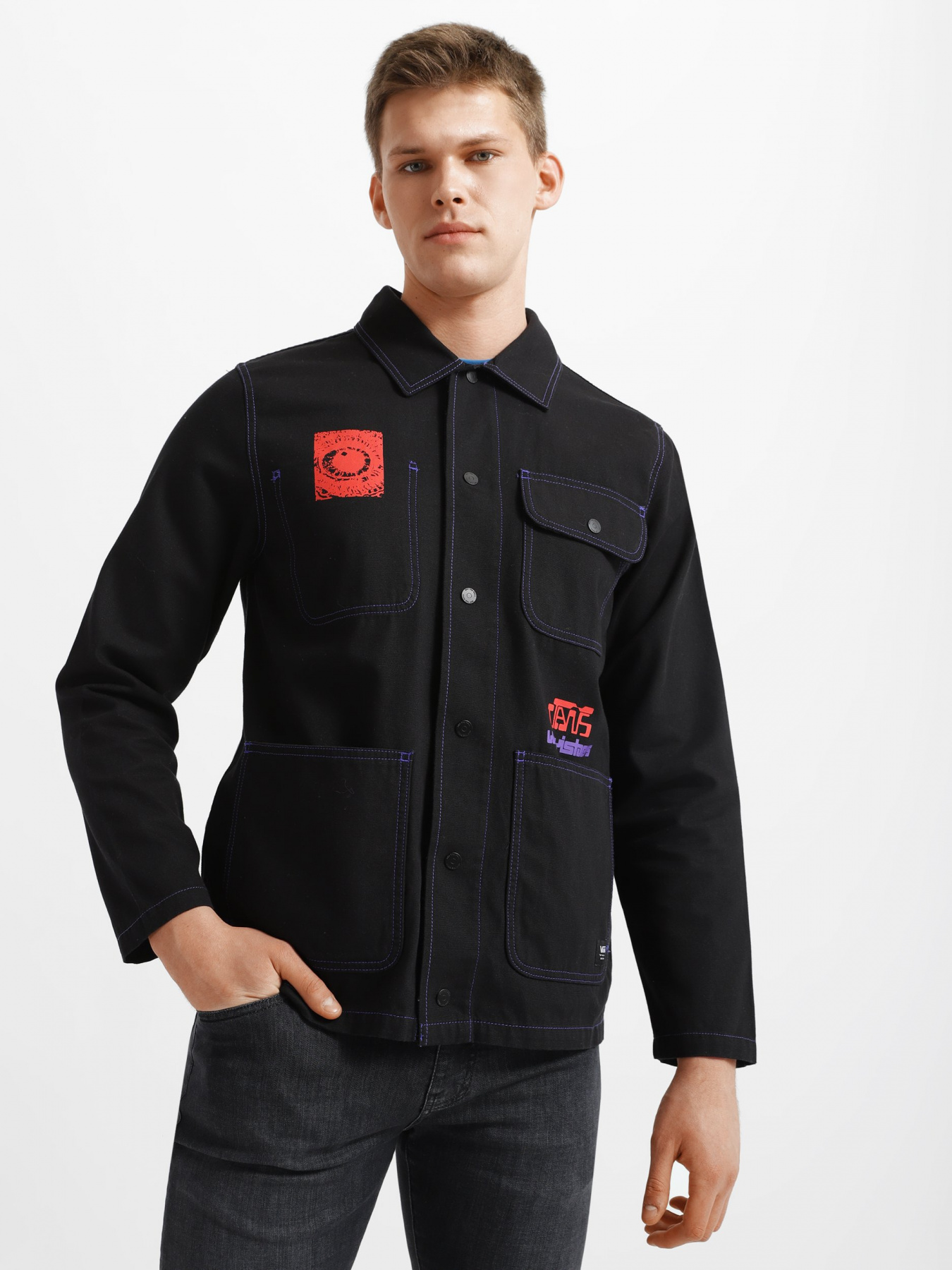 Вітровка Vans Drill Chore модель VN0A3WF140C1 Фото