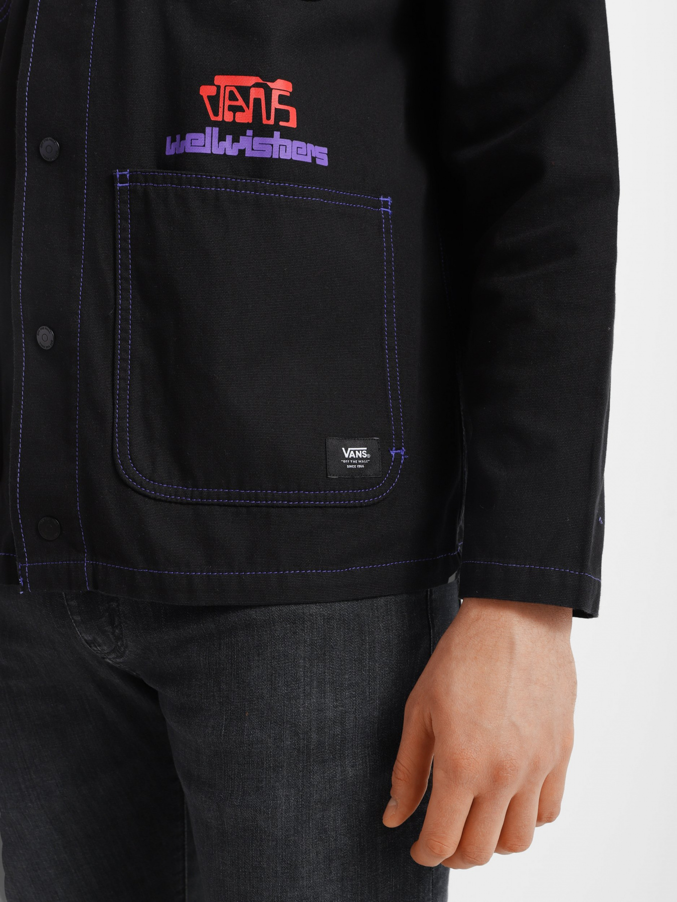 Ветровка Vans Drill Chore модель VN0A3WF140C1 Фото