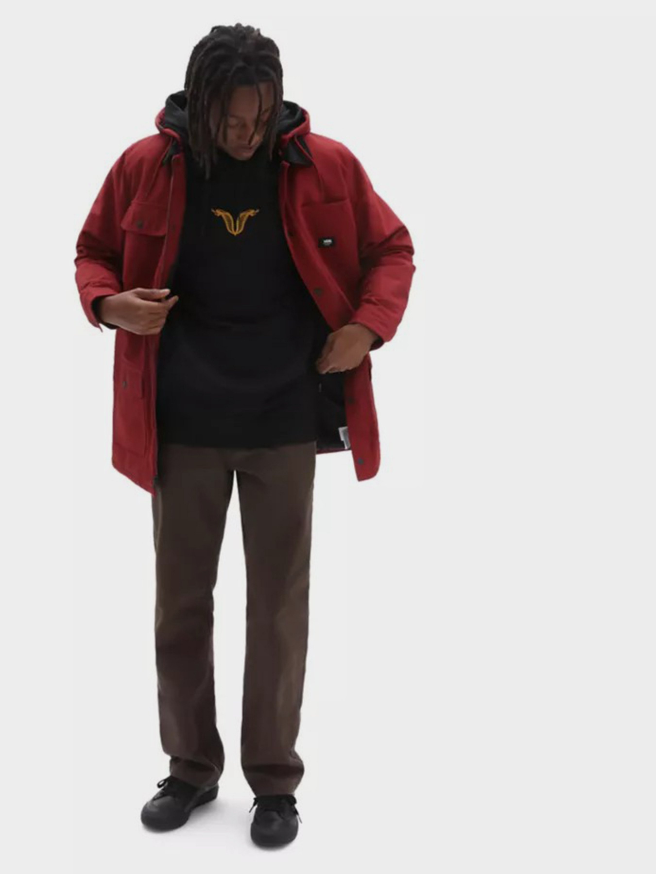 Худи Vans Off The Wall Gallery Nathan K модель VN0A5KQ8BLK1 Фото