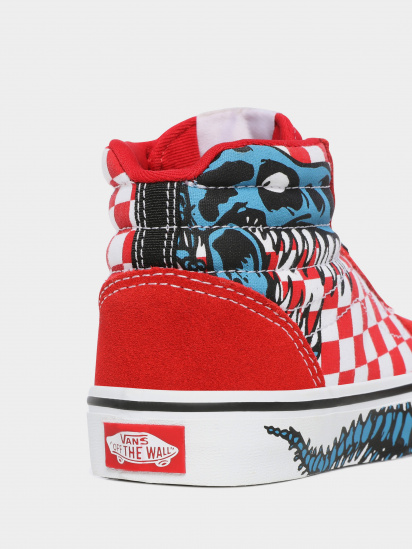 Кеди високі Vans Ward Hi DINO BONEZ модель VN0A38JA16S1 — фото 4 - INTERTOP