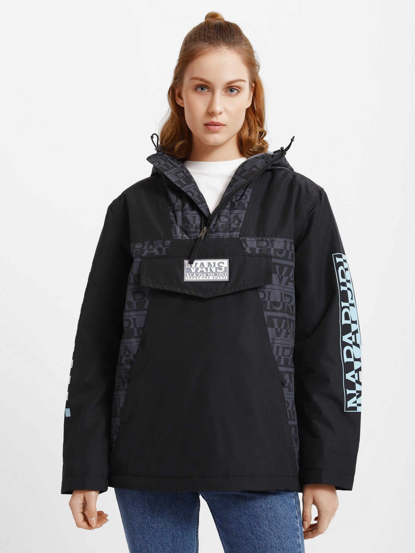Анорак Vans X NAPAPIJRI Anorak Jacket модель VN0A53WXBLK1 Фото