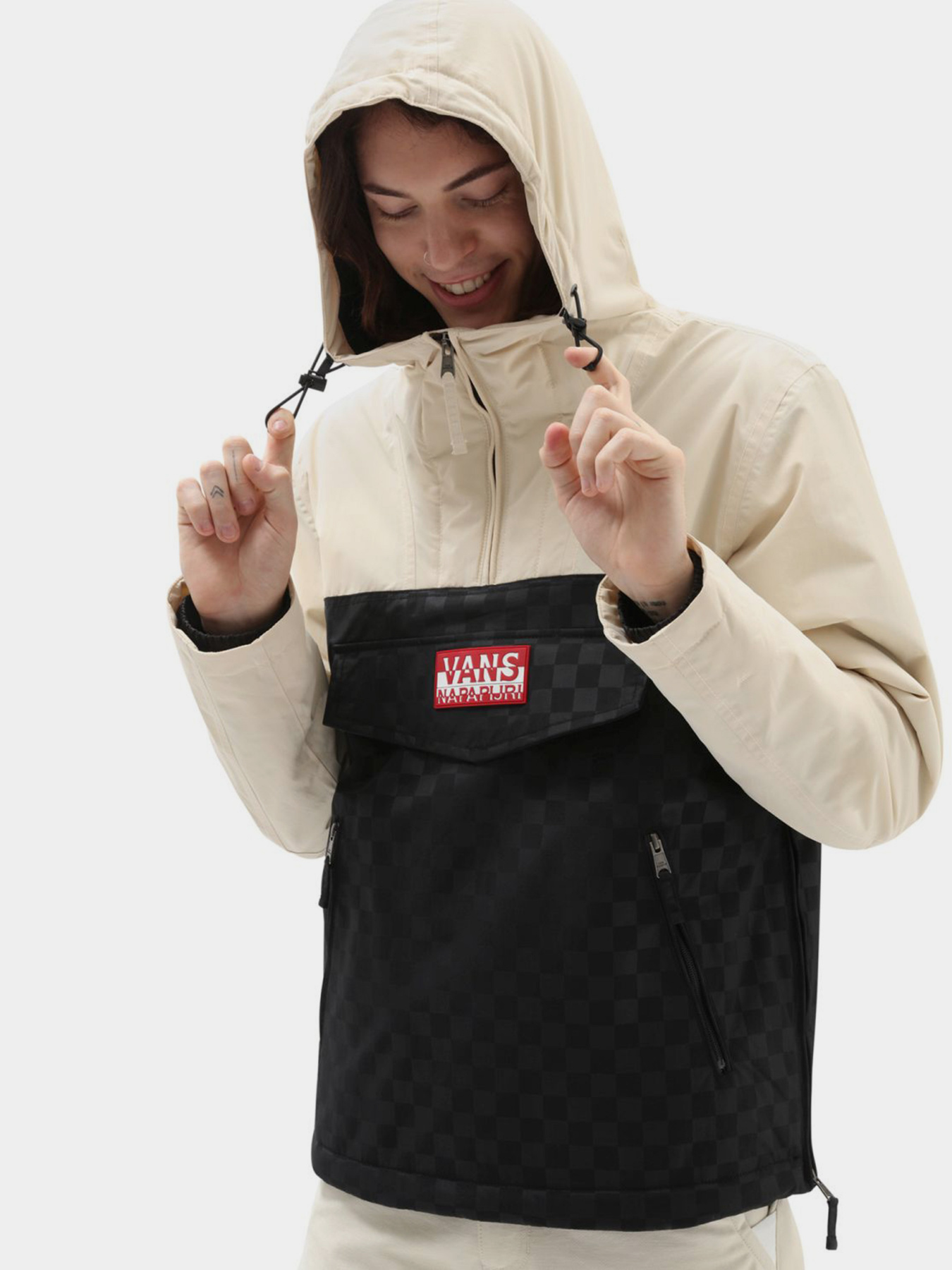 Анорак Vans X NAPAPIJRI Anorak Jacket модель VN0A5KLZZ3O1 Фото