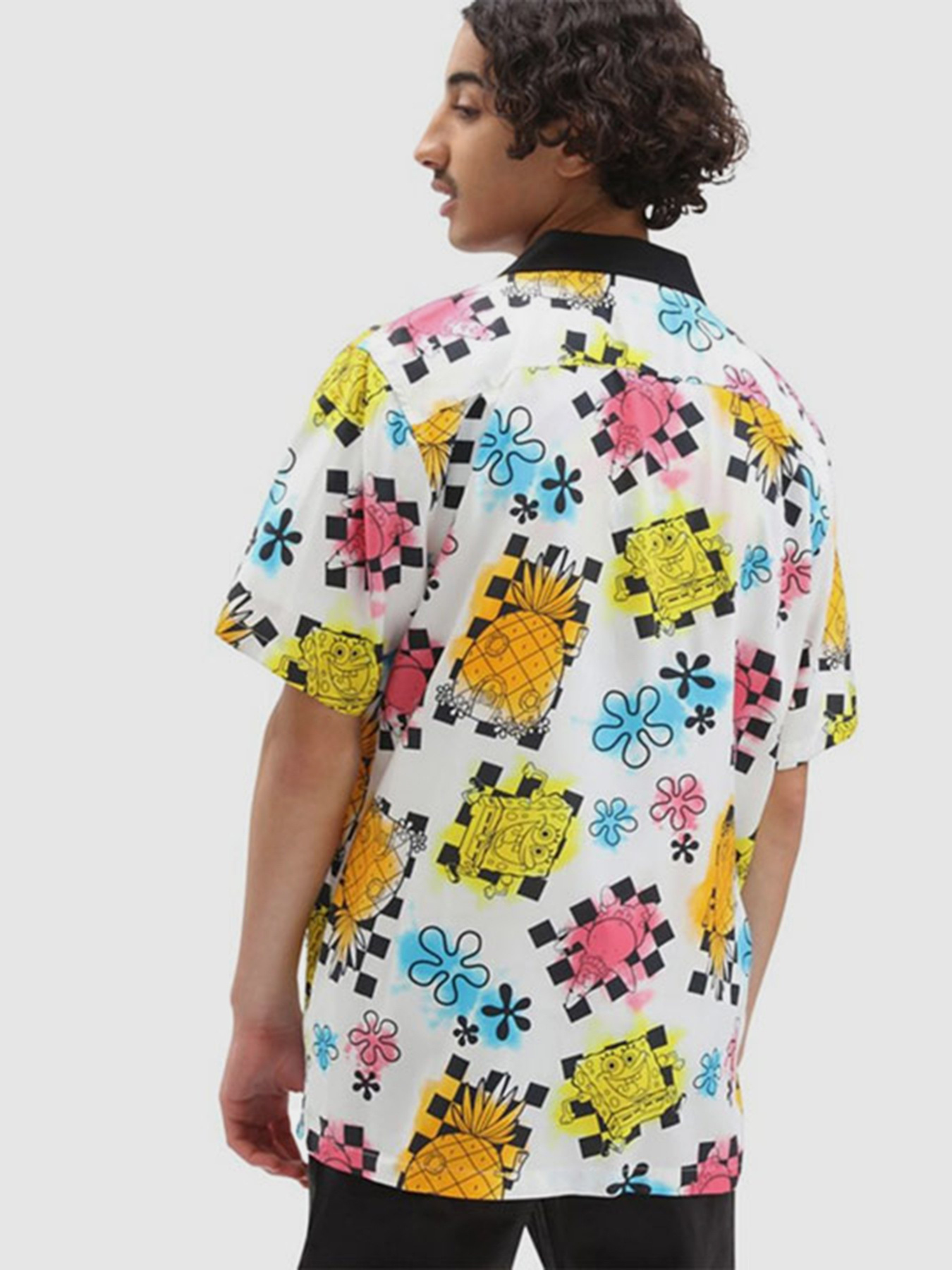 Сорочка Vans x SpongeBob Airbrush Woven модель VN0A5FOOZAS1 Фото