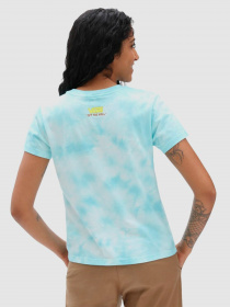 Футболка Vans X SpongeBob Jump Out Crew Tee модель VN0A5I3AYZM1 Фото