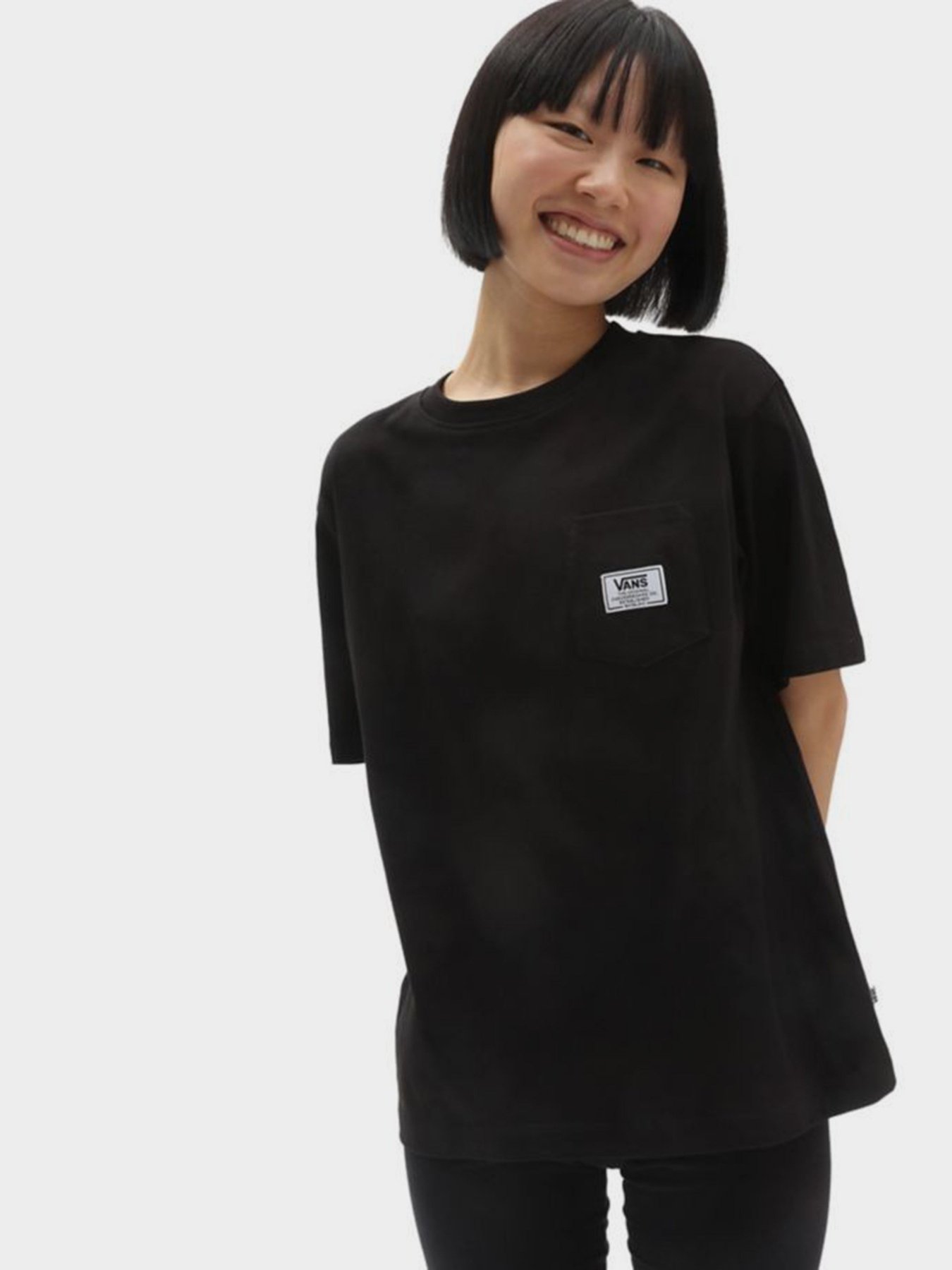 Футболка Vans Classic Patch Pocket модель VN0A5I8FBLK1 Фото