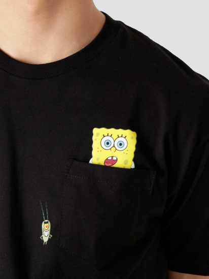 Футболка Vans x SpongeBob  Spotlight Pocket Ss модель VN0A5KCXZAX1 — фото 4 - INTERTOP