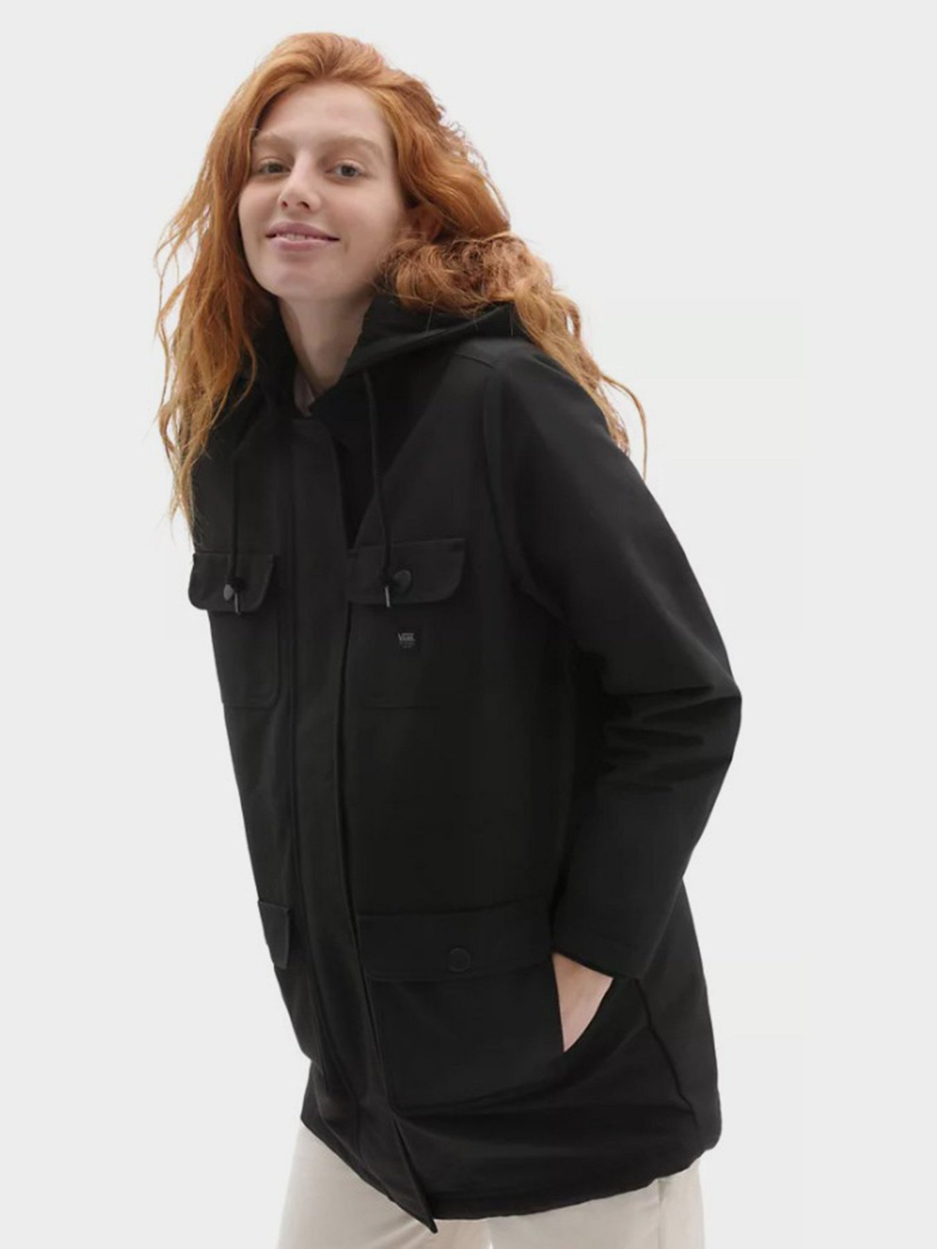 Зимняя куртка Vans Drill Long II Chore Coat MTE модель VN0A53LRBLK1 Фото