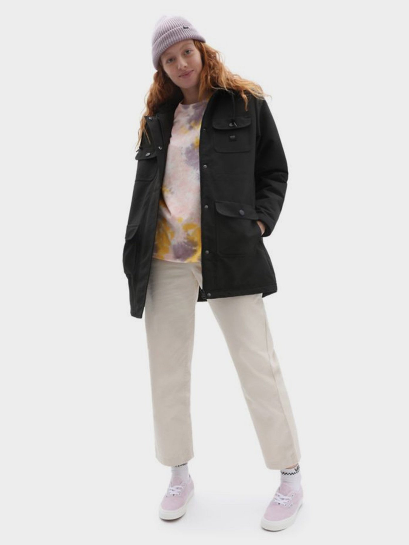 Зимова куртка Vans Drill Long II Chore Coat MTE модель VN0A53LRBLK1 Зимова куртка Vans Drill Long II Chore Coat MTE модель VN0A53LRBLK1 Фото