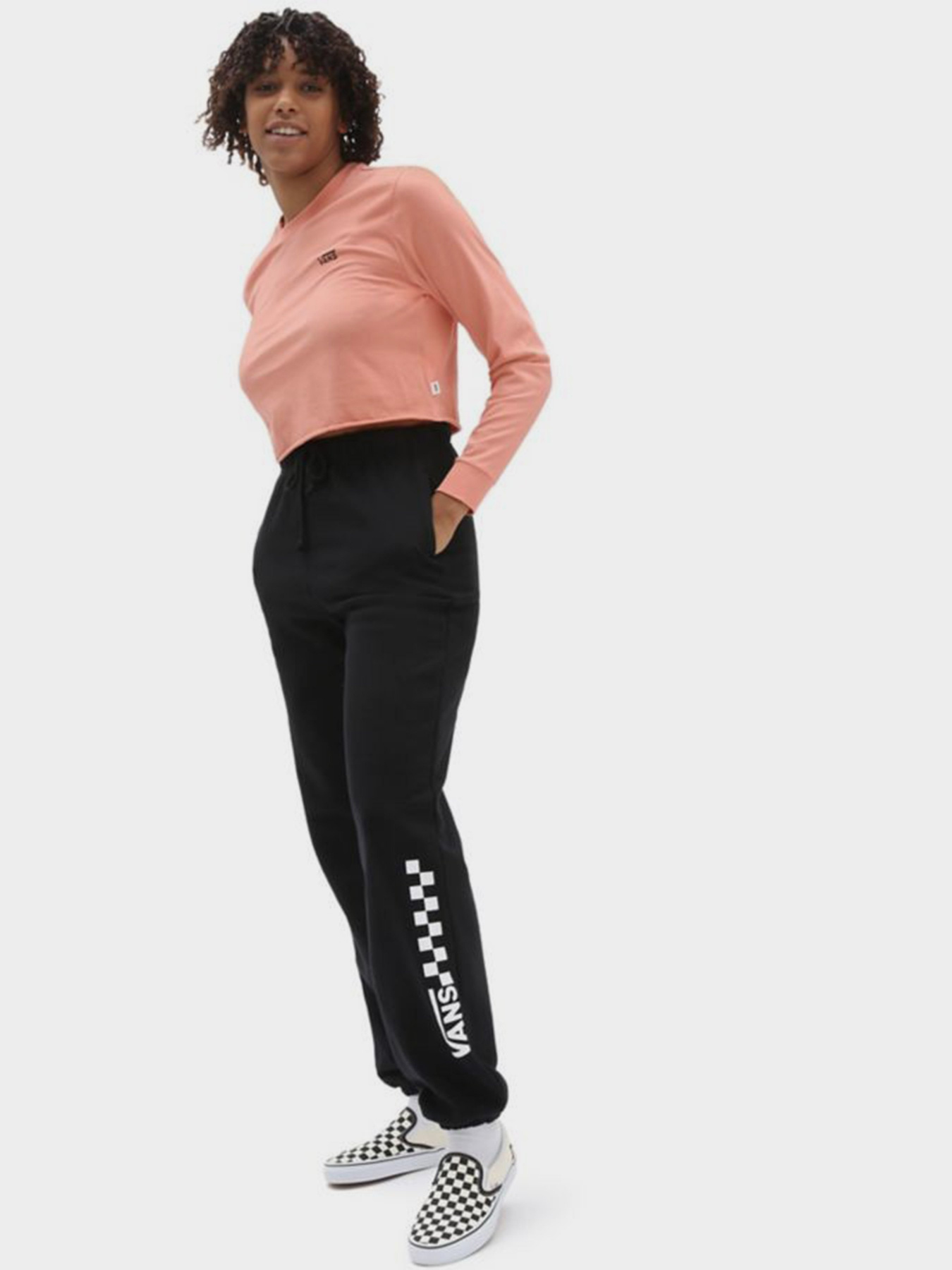 Штаны спортивные Vans Chalkboard модель VN0A5JGXBLK1 Фото