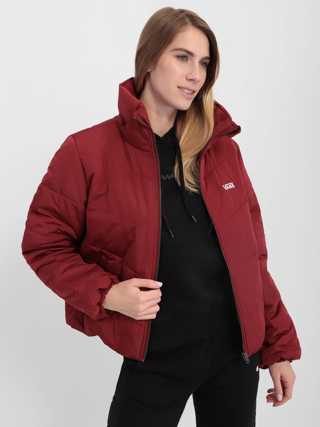 Зимняя куртка Vans Foundry V Puffer MTE модель VN0A4V8MZBS1 Фото